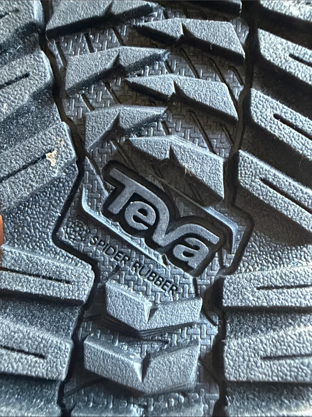 Teva Black Kids' Adjustable Sport Sandals